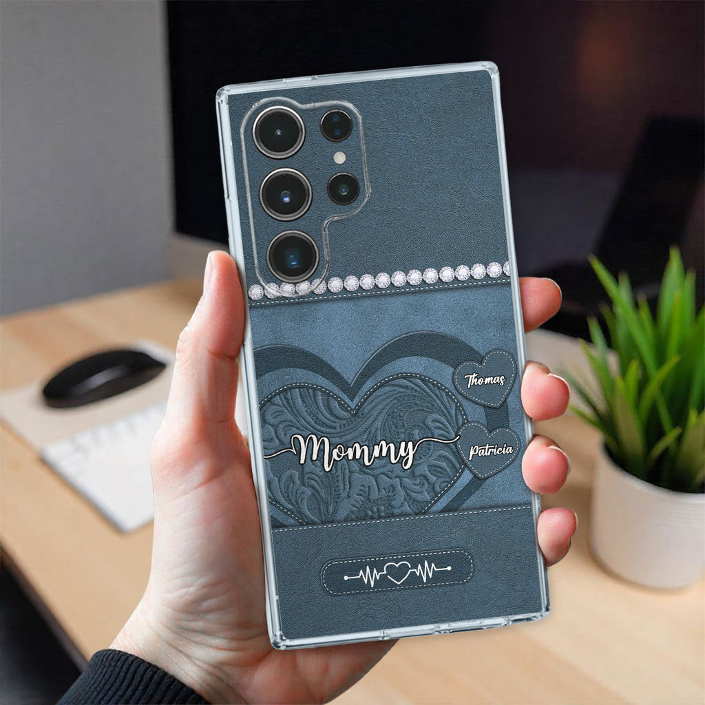 Floral Heart - Personalized Phone Case