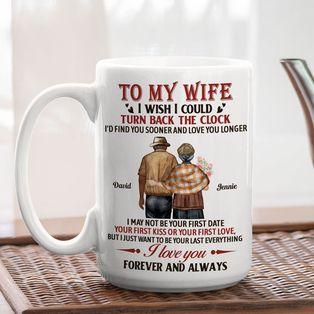 Custom Anniversary Keepsake Gifts For Couple • Forever And Always - Personalized Coffee Mug