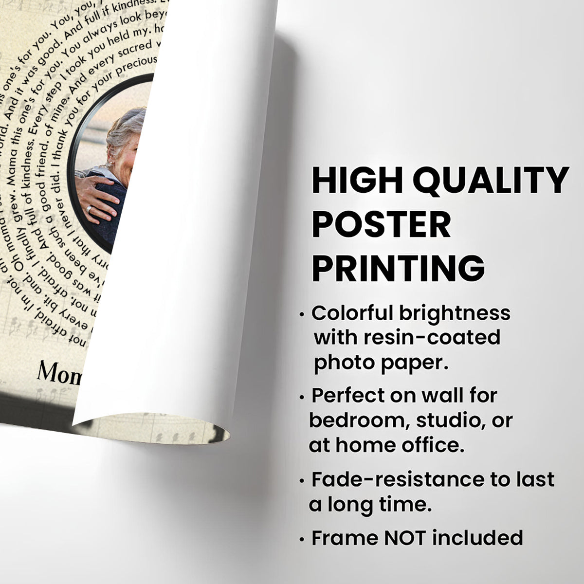 This Is For You Mom - Personalized Poster