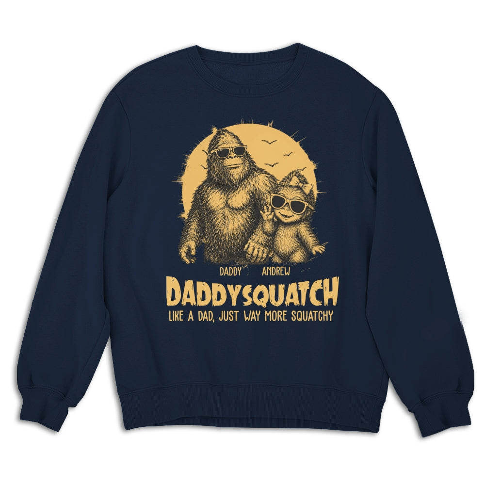 Custom Father's Day, Special Gift for Dad & Grandpa • Squatchy Papa - Personalized Shirt