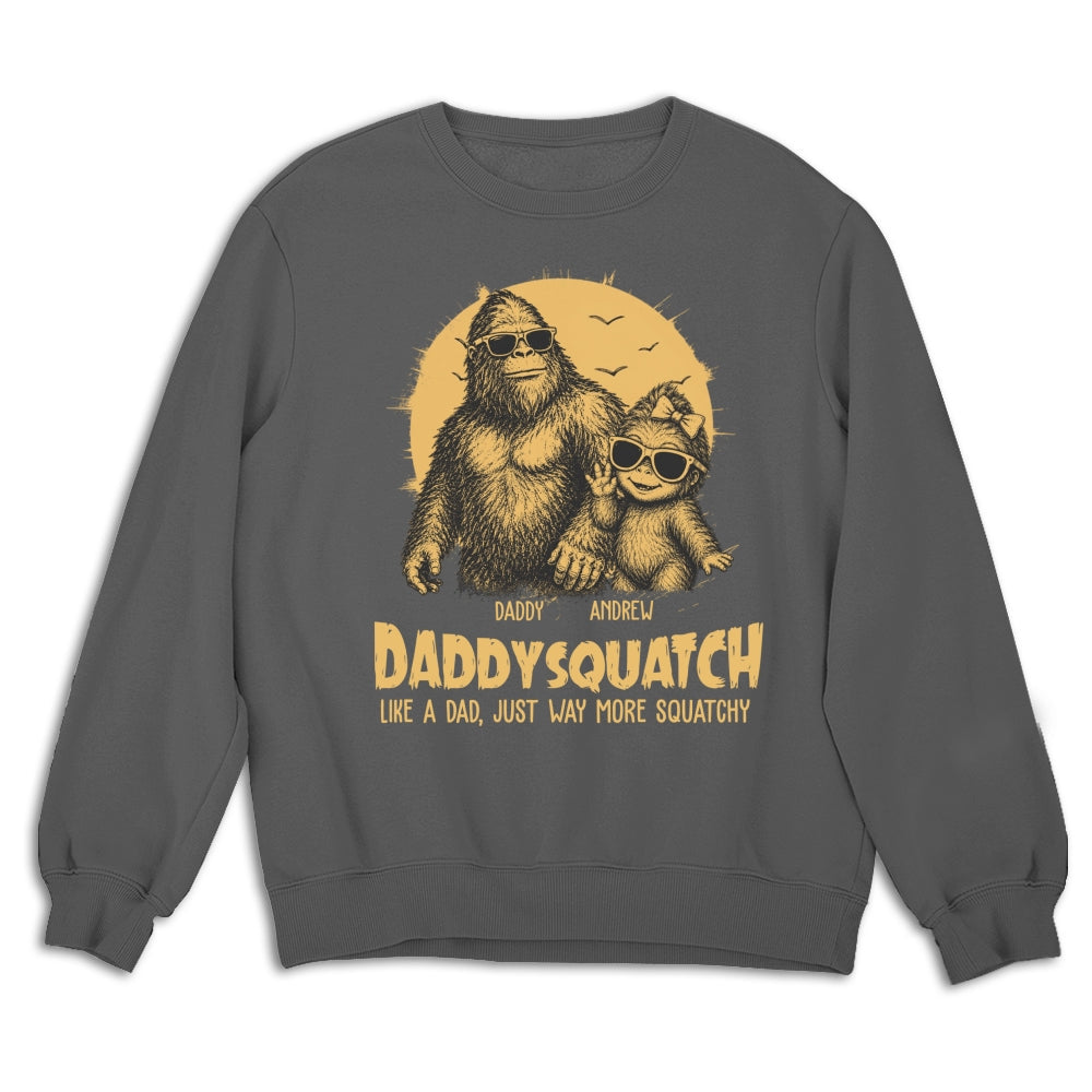 Custom Father's Day, Special Gift for Dad & Grandpa • Squatchy Papa - Personalized Shirt