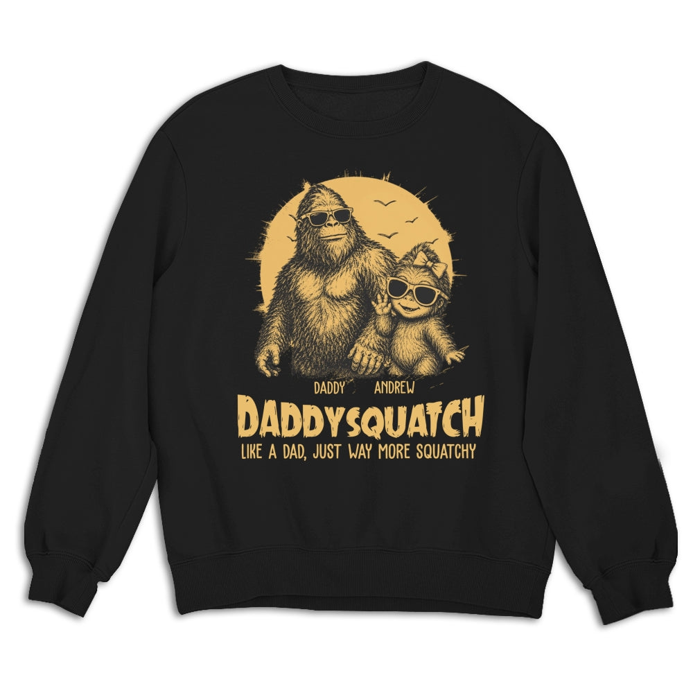 Custom Father's Day, Special Gift for Dad & Grandpa • Squatchy Papa - Personalized Shirt