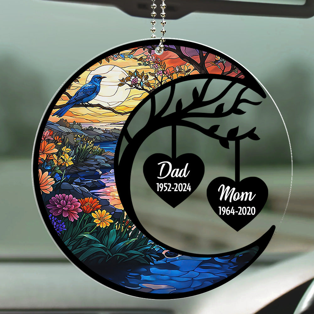 In Heaven - Personalized Car Ornament