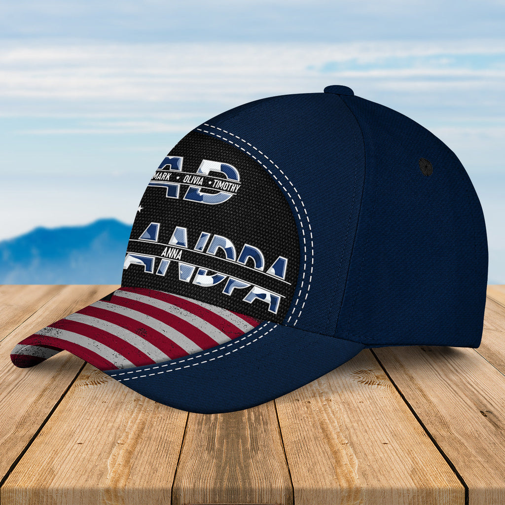 Best Papa Ever - Personalized Classic Cap