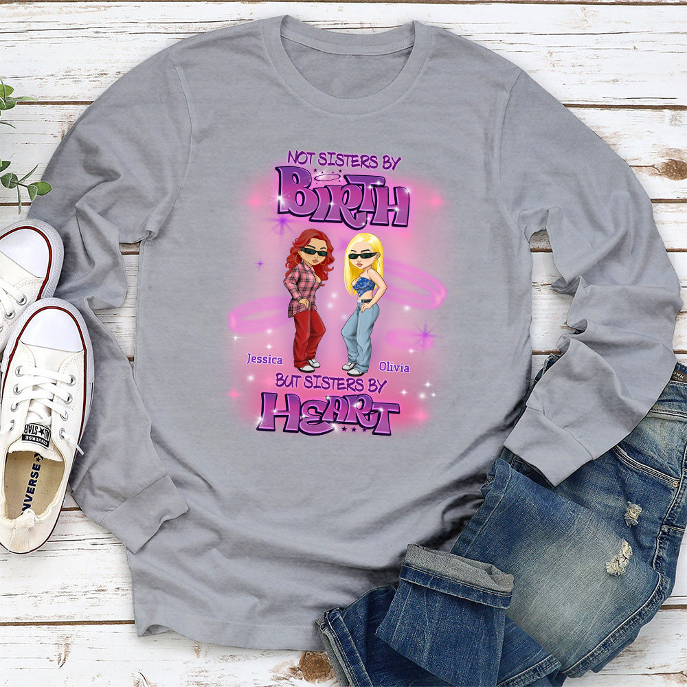 Custom Best Friend, Christmas & Birthday Friendship Keepsake Gift • Sister By Heart - Personalized Shirt