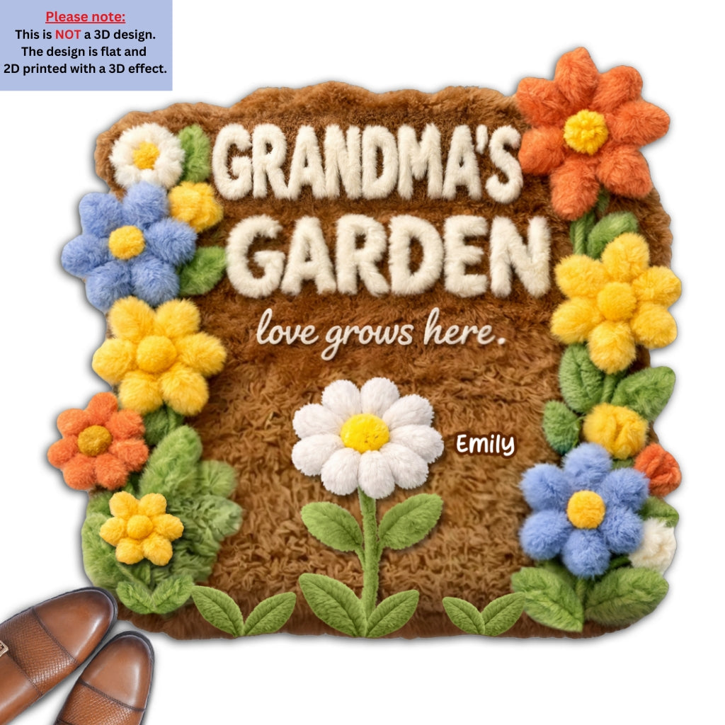 Garden Of Love - Personalized Doormat