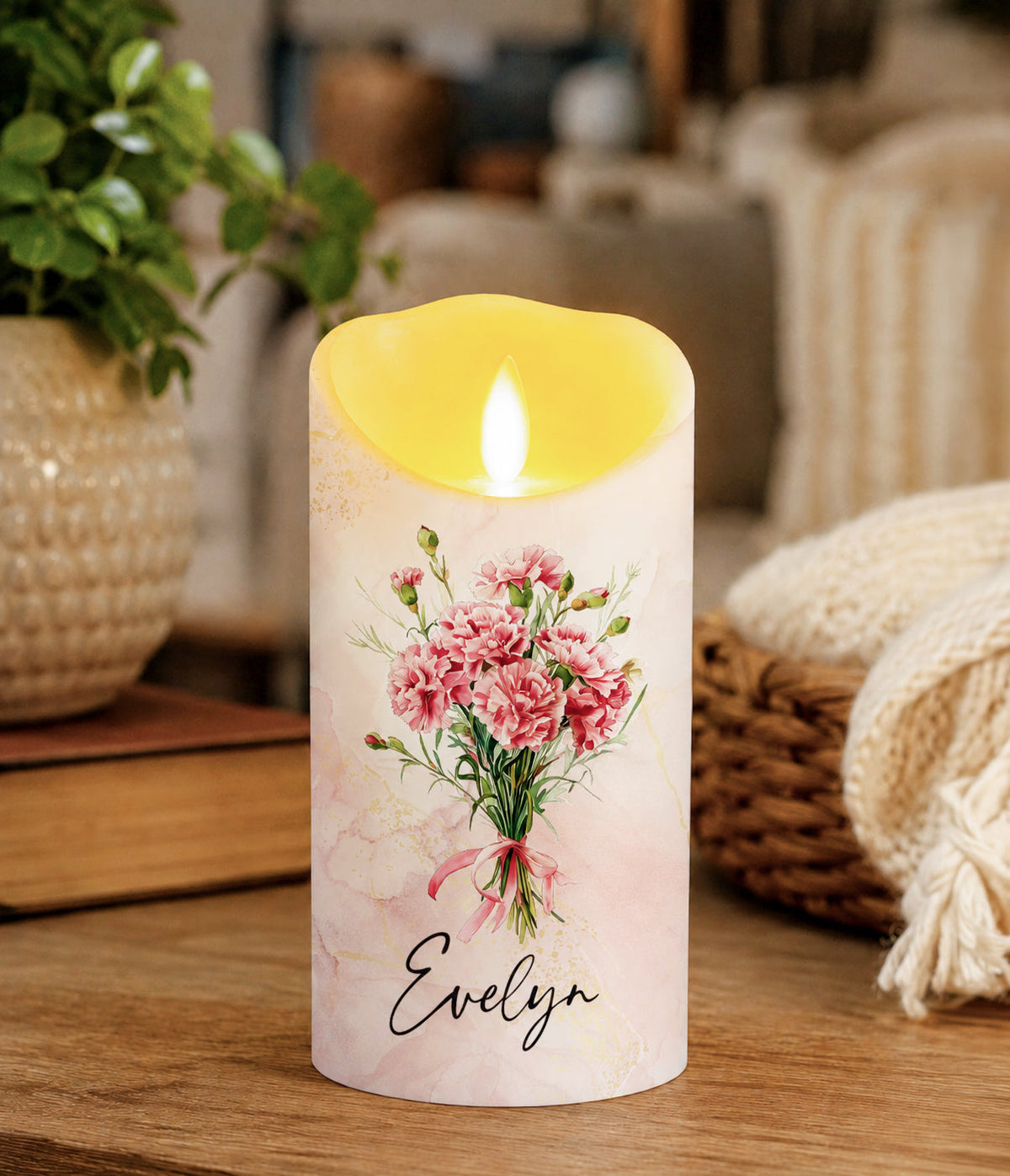 You Are Loved More Deeply - Personalized LED Candle