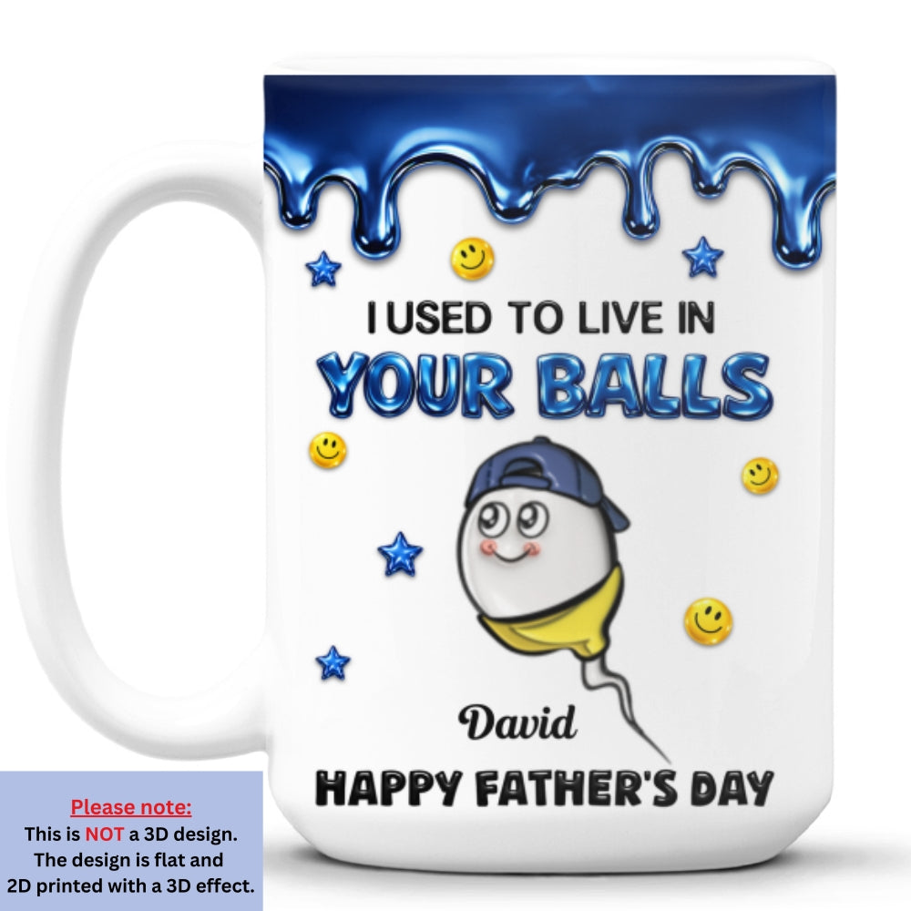 Custom Anniversary Keepsake Gifts For Couple • Where We Used To Live - Personalized 3D Inflated Effect Mug