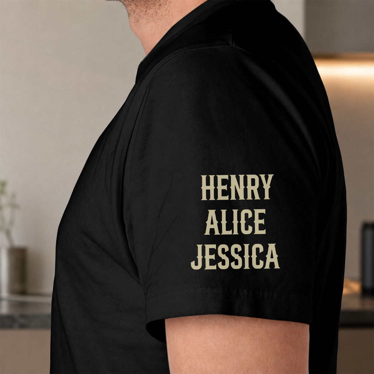 Custom Father's Day, Special Gift for Dad & Grandpa • Dad Joke - Personalized Shirt With Design On Sleeve