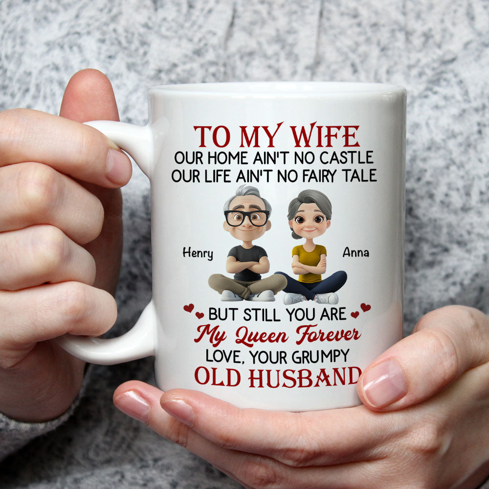 Custom Anniversary Keepsake Gifts For Couple • My Wife - Personalized Coffee Mug