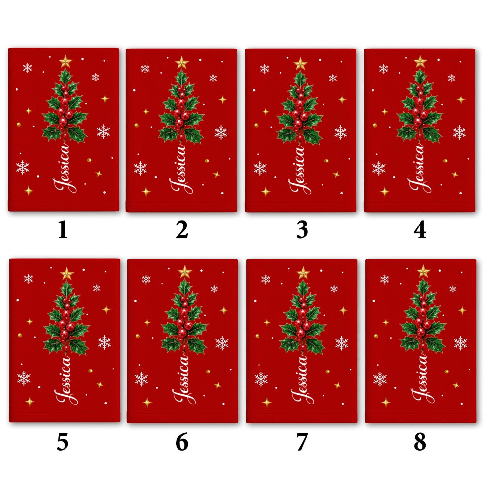 Everyone Is A Christmas Tree - Personalized Napkin