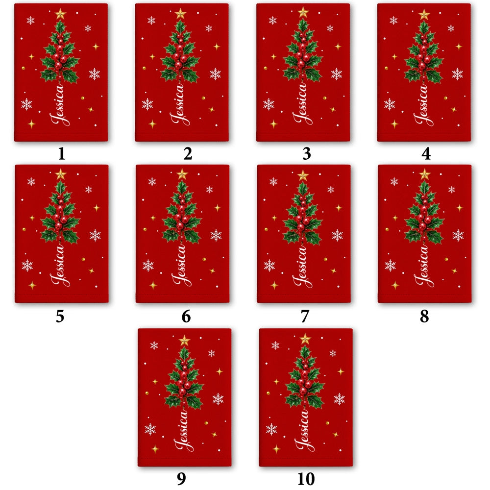 Everyone Is A Christmas Tree - Personalized Napkin
