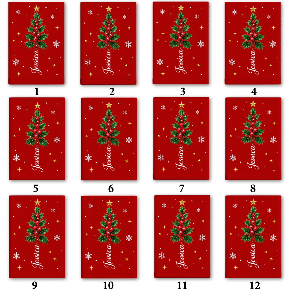 Everyone Is A Christmas Tree - Personalized Napkin