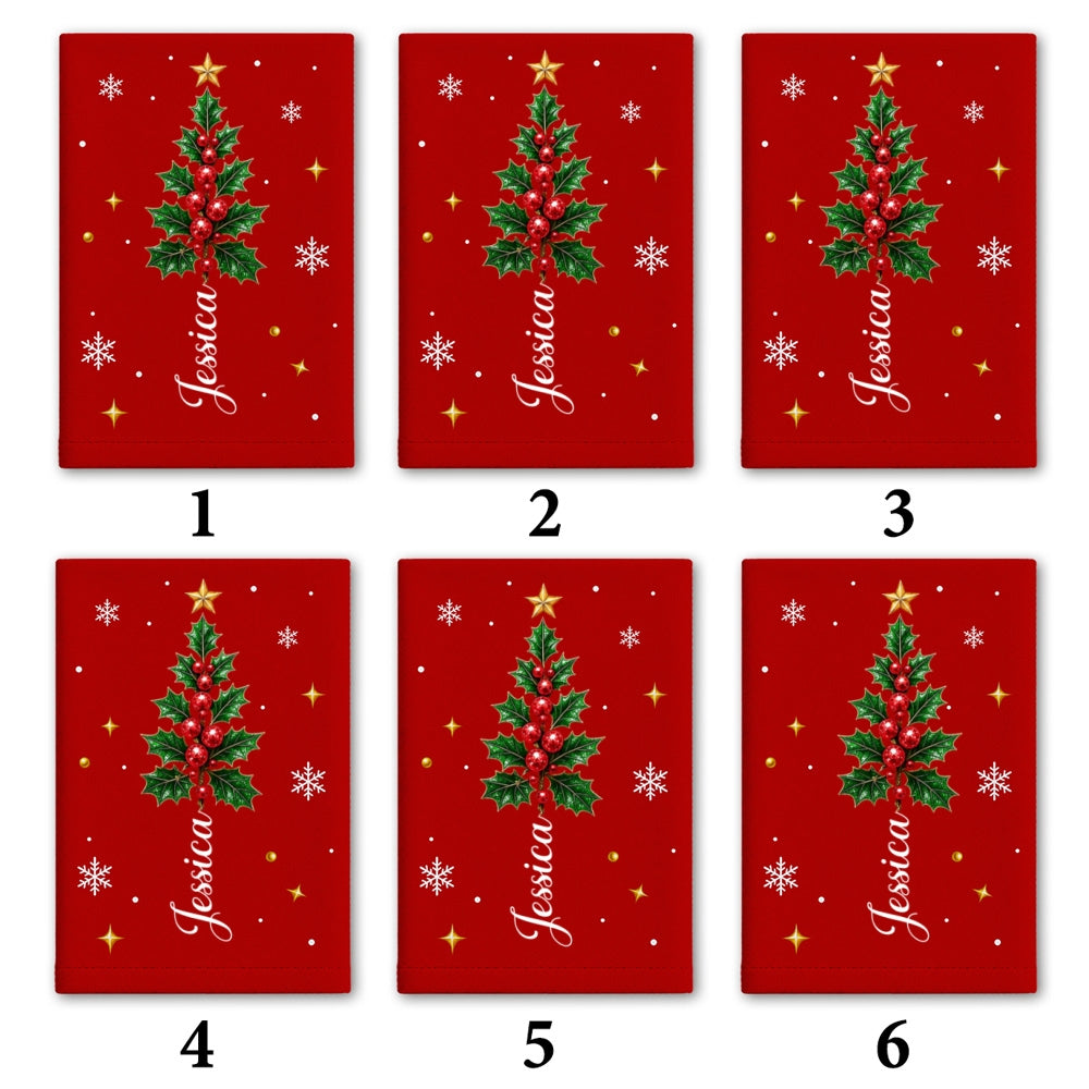 Everyone Is A Christmas Tree - Personalized Napkin