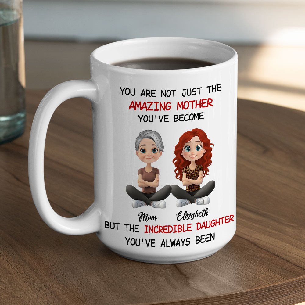 Custom Mother's Day Gift for Daughter • Amazing Mother - Personalized Coffee Mug