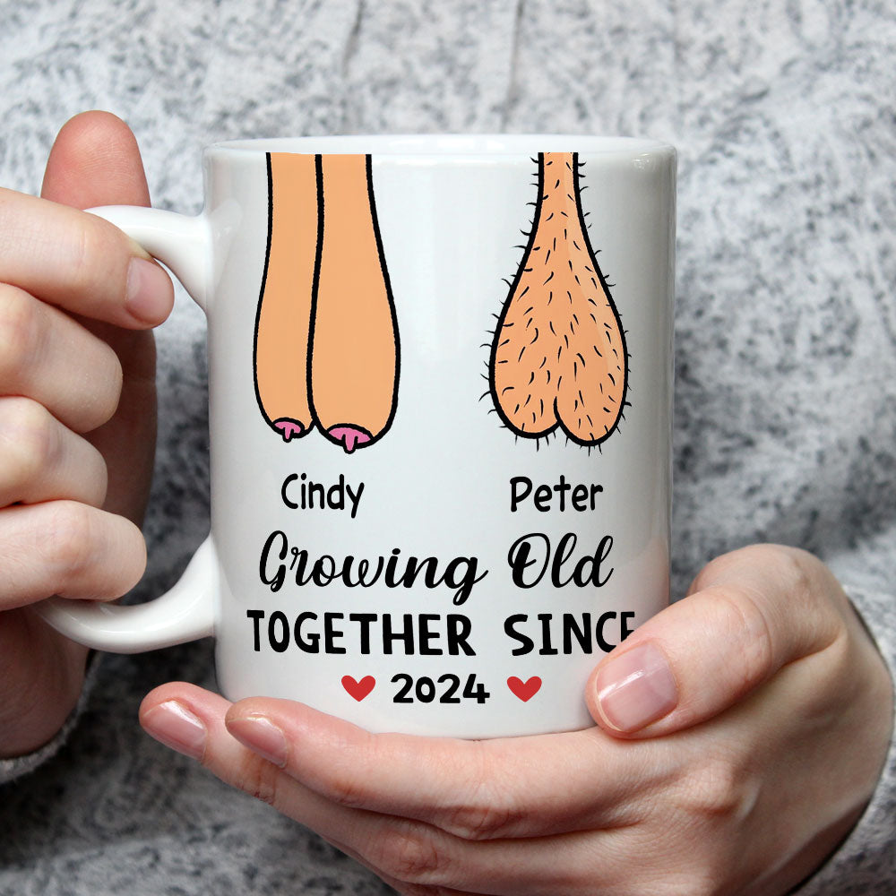 Custom Anniversary Keepsake Gifts For Couple • Together Since - Personalized Coffee Mug