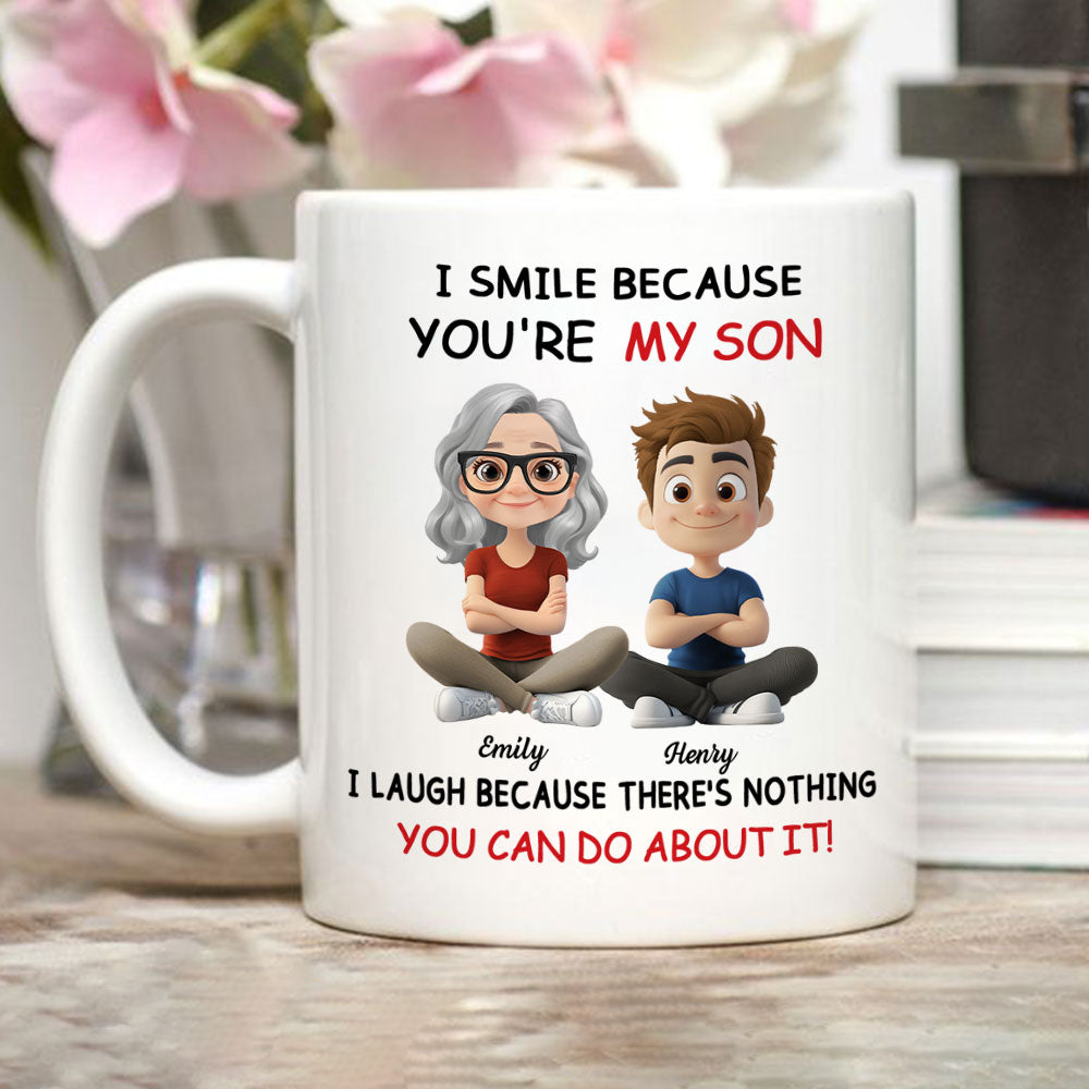 Custom Christmas & Birthday Gift for Son • For Son - Personalized Coffee Mug