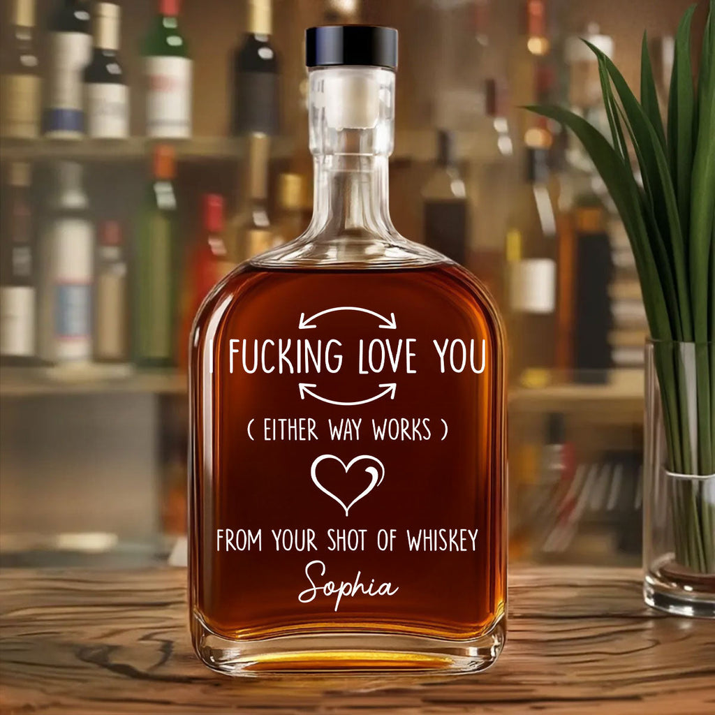 Really Love You - Personalized Spirits Decanter