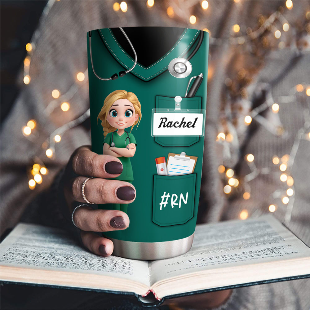 Nurse Nutrition Facts - Personalized Tumbler