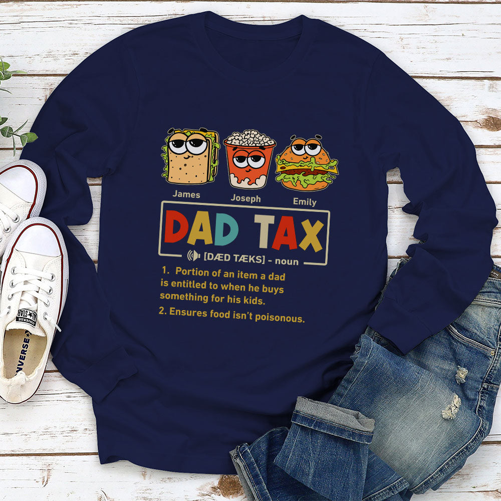Custom Father's Day, Special Gift for Dad & Grandpa • Taste Test Approved By Dad - Personalized Shirt