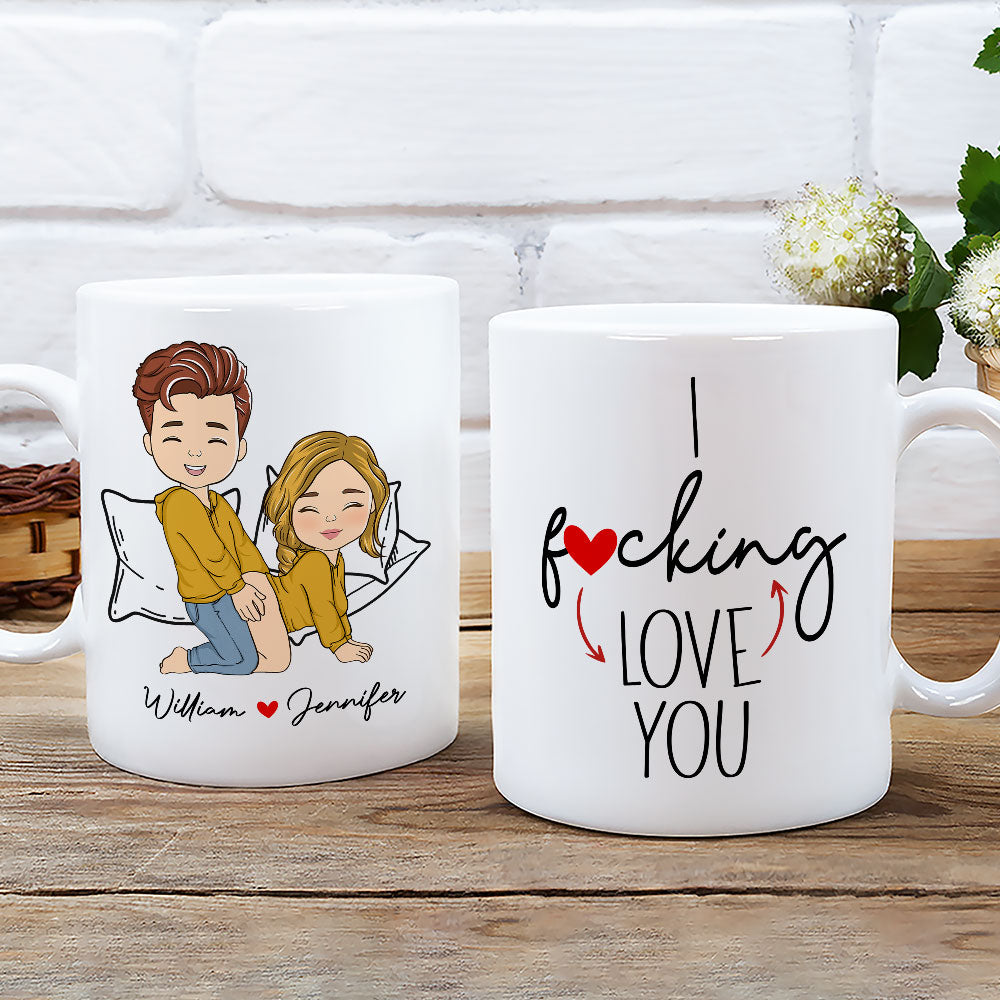 Custom Anniversary Keepsake Gifts For Couple • Loving You - Personalized Coffee Mug