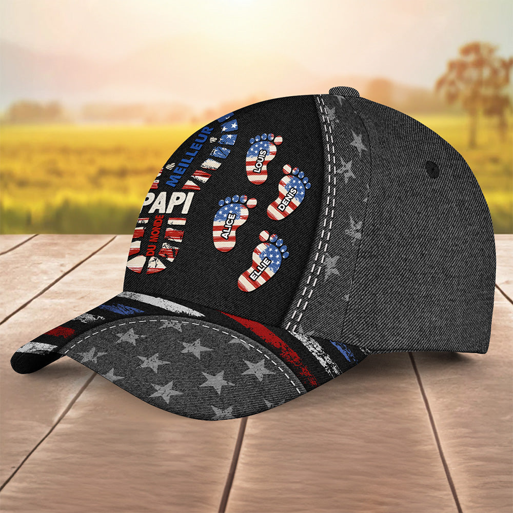 Best Dad - Personalized Classic Cap