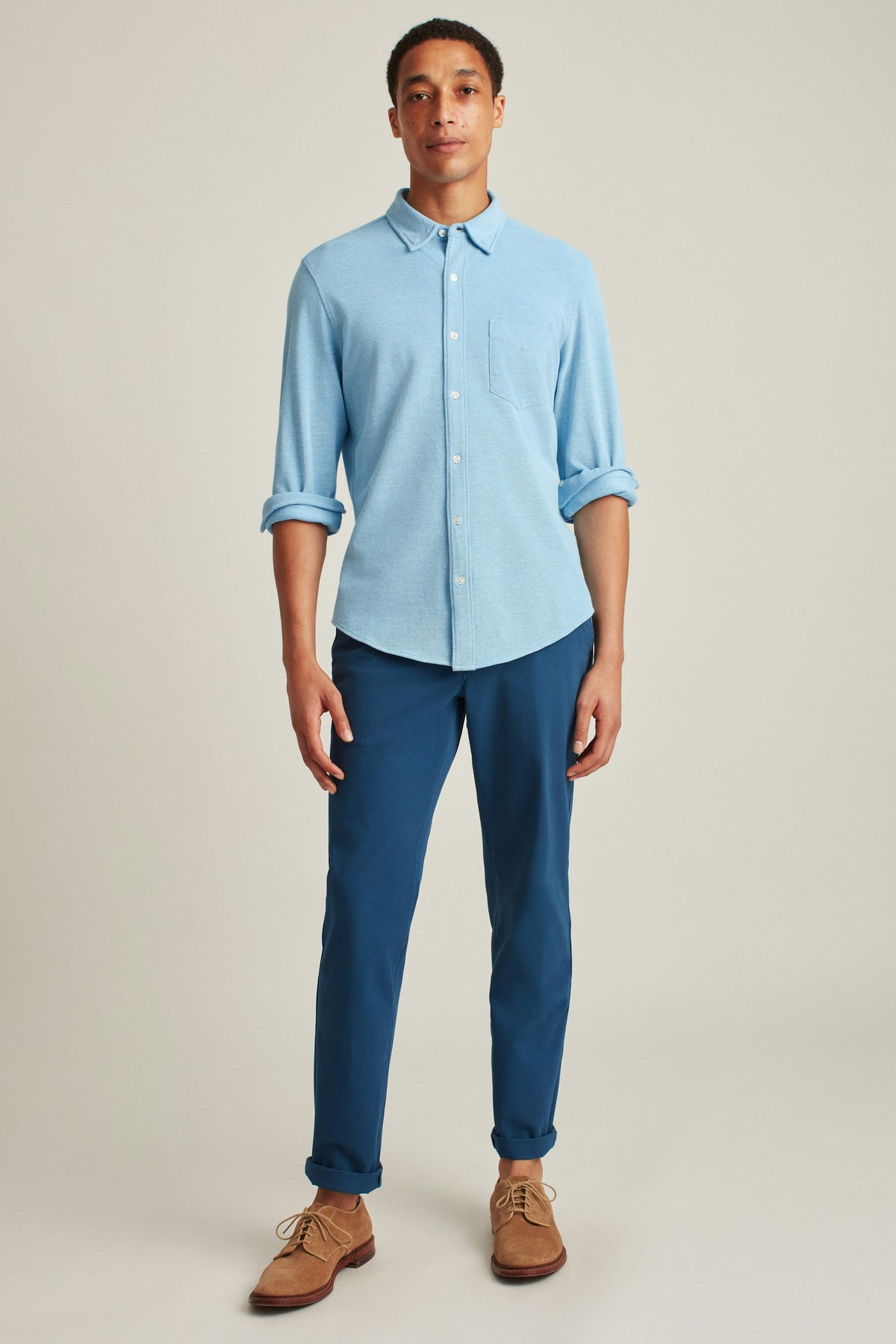Knit Oxford Shirt