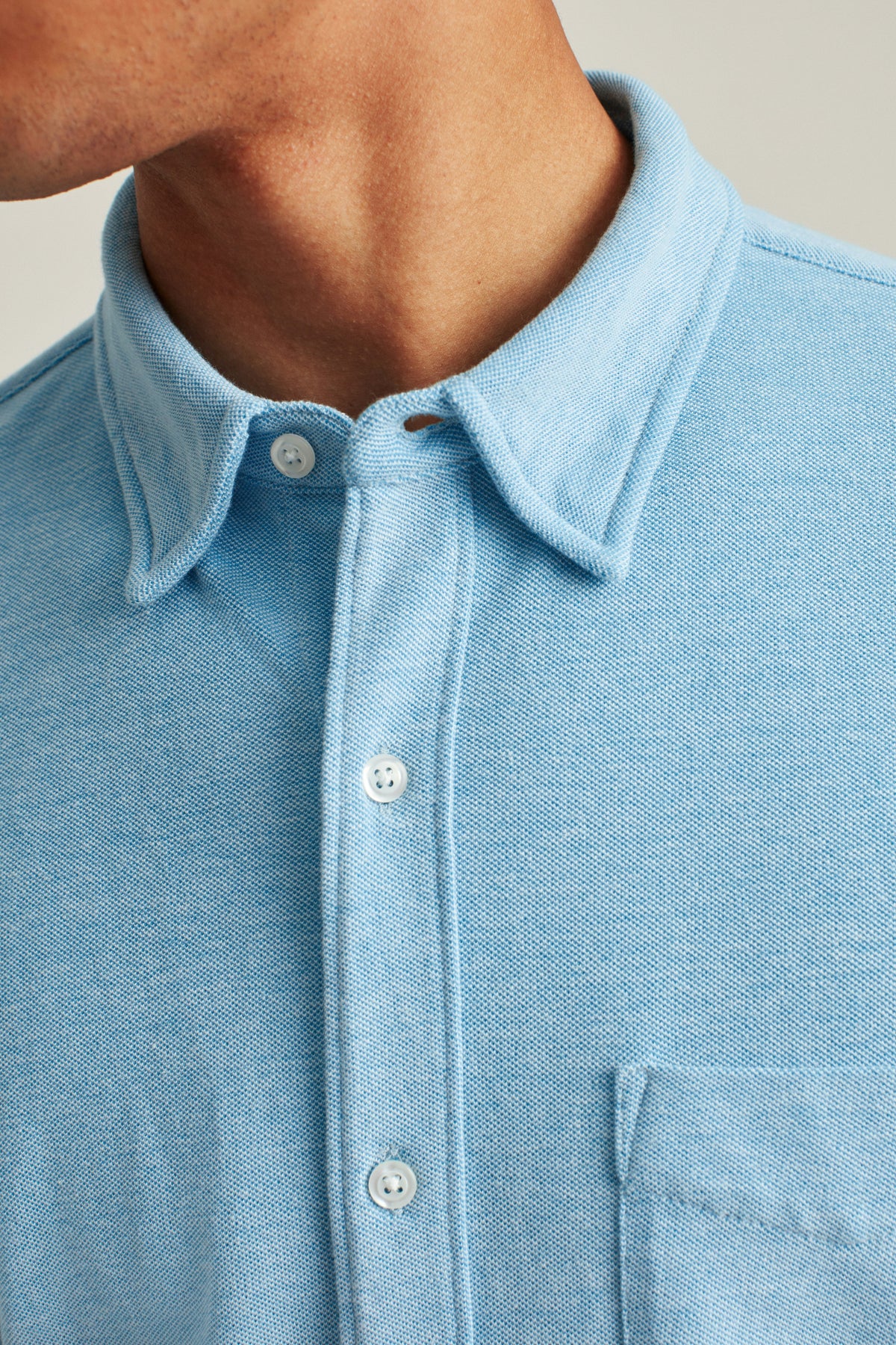 Knit Oxford Shirt