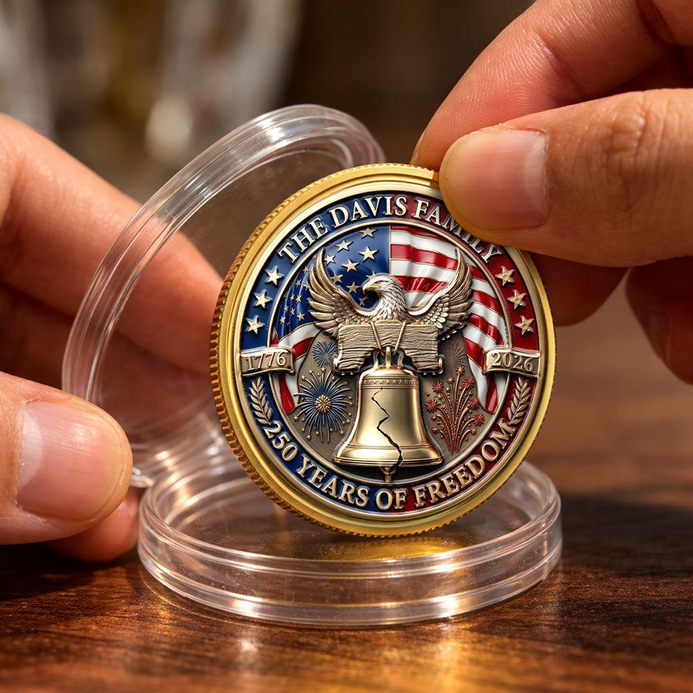 A Legacy Of Freedom - Personalized Commemorative Keepsake Coin