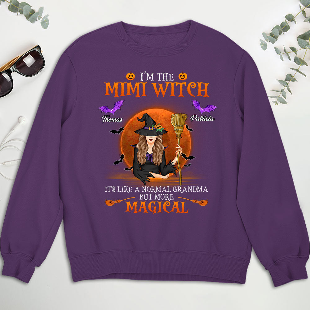 I Am A Grandma Witch - Personalized Shirt