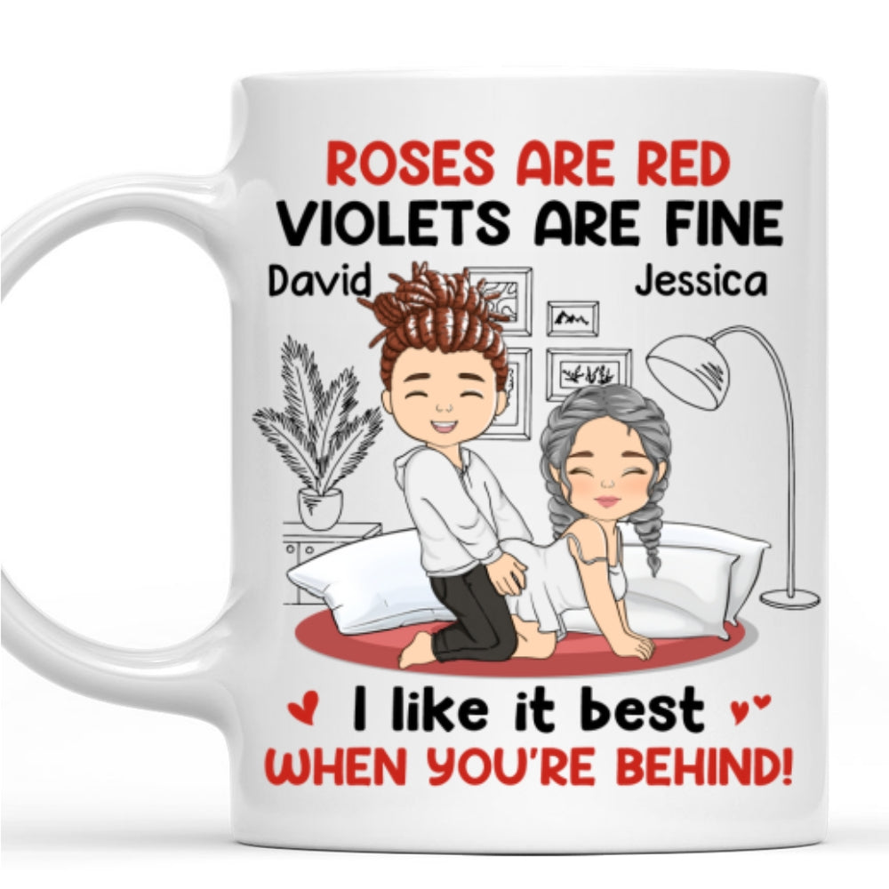 Custom Anniversary Keepsake Gifts For Couple • My Love For You Reaches Beyond Measure - Personalized Coffee Mug