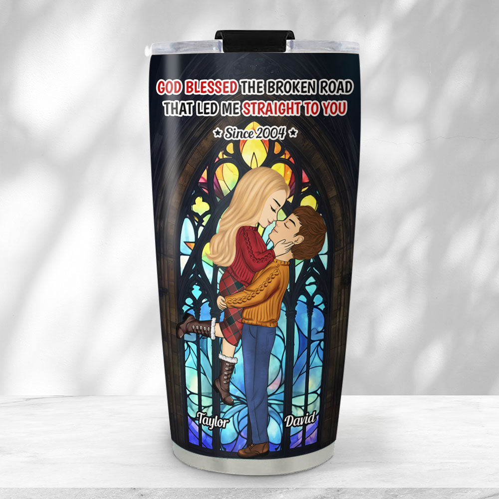 God Blessed - Personalized Tumbler