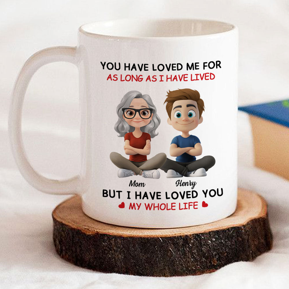 Custom Mother's Day Gift for Mom & Grandma • My Whole Life - Personalized Coffee Mug