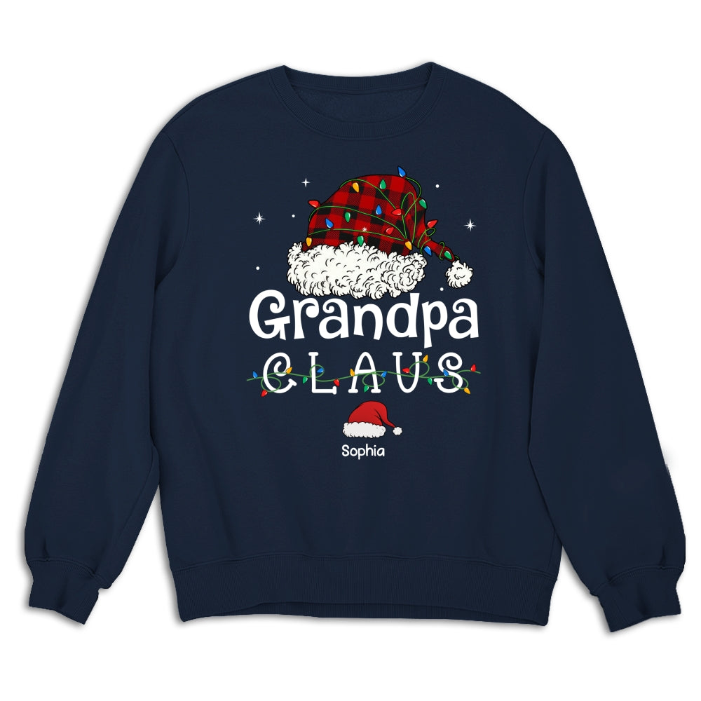 Custom Christmas & Birthday Gift for Grandpa • Grandpa Claus - Personalized Shirt