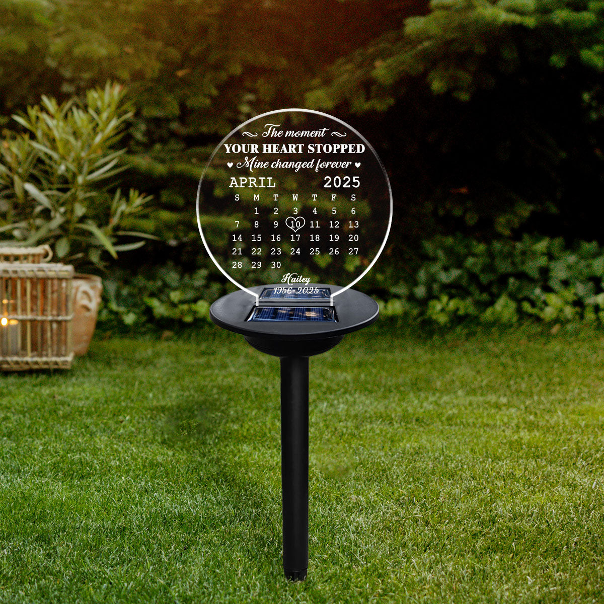 The Moment - Personalized Solar Light