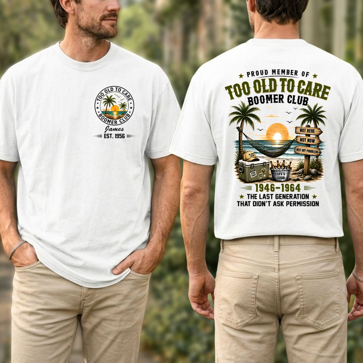 Custom Best Friend, Christmas & Birthday Friendship Keepsake Gift • My Give A Damn Is Broken - Personalized Shirt