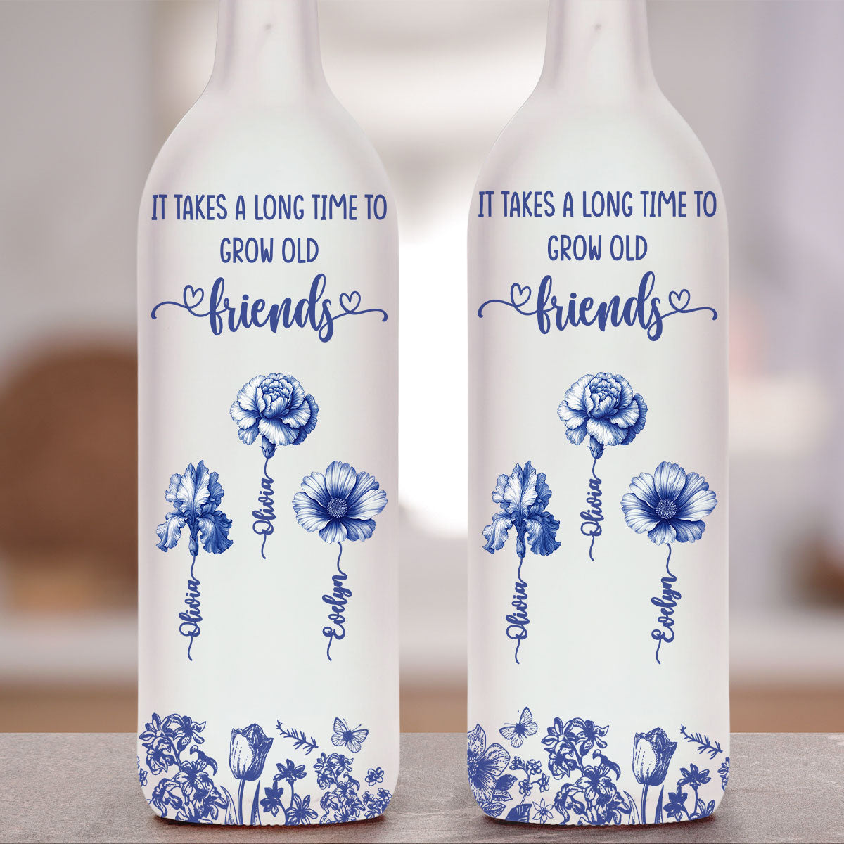 Grow An Old Friend - Personalized Bottle Lamp