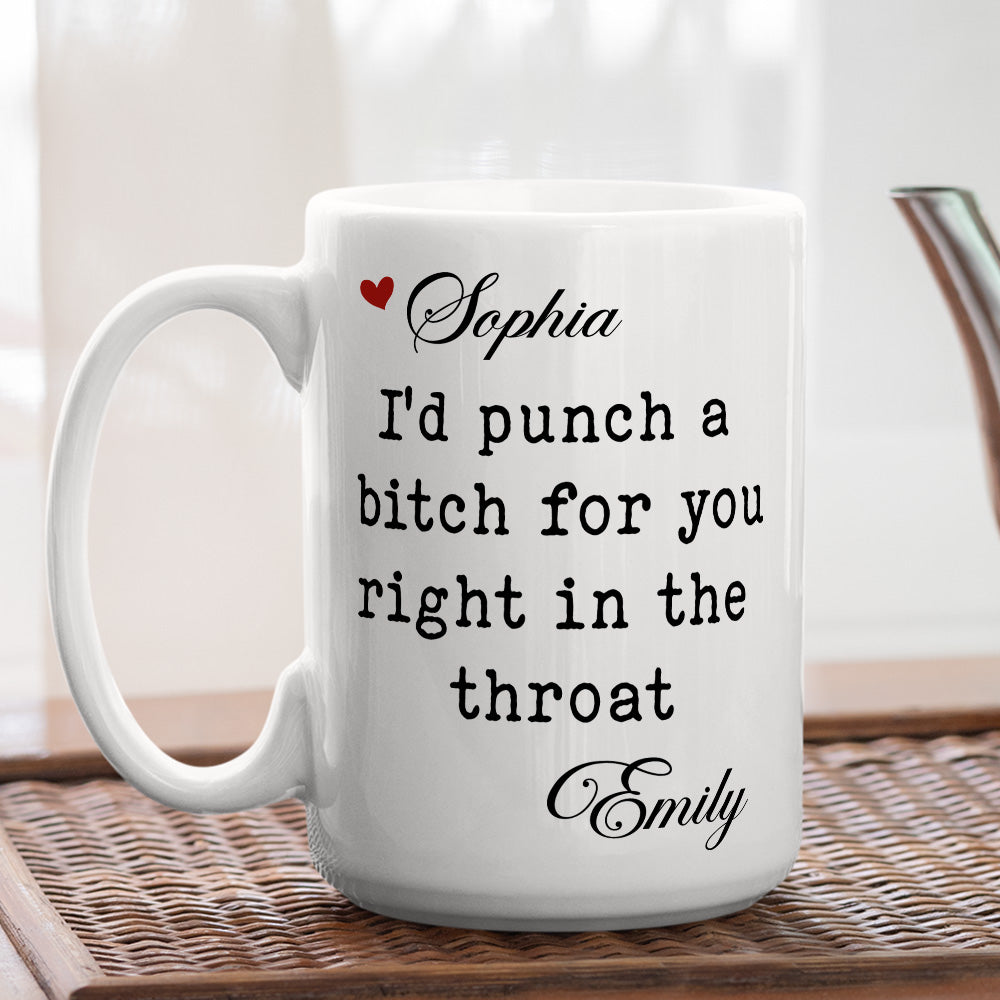 Custom Best Friend, Christmas & Birthday Friendship Keepsake Gift • For My Best Friends - Personalized Coffee Mug