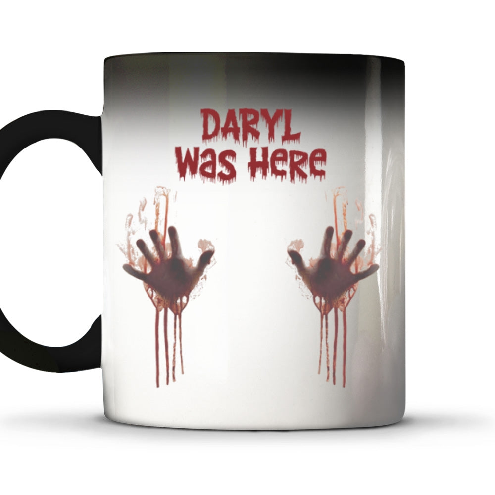 Something Wicked Was Here Today - Personalized Color Changing Mug