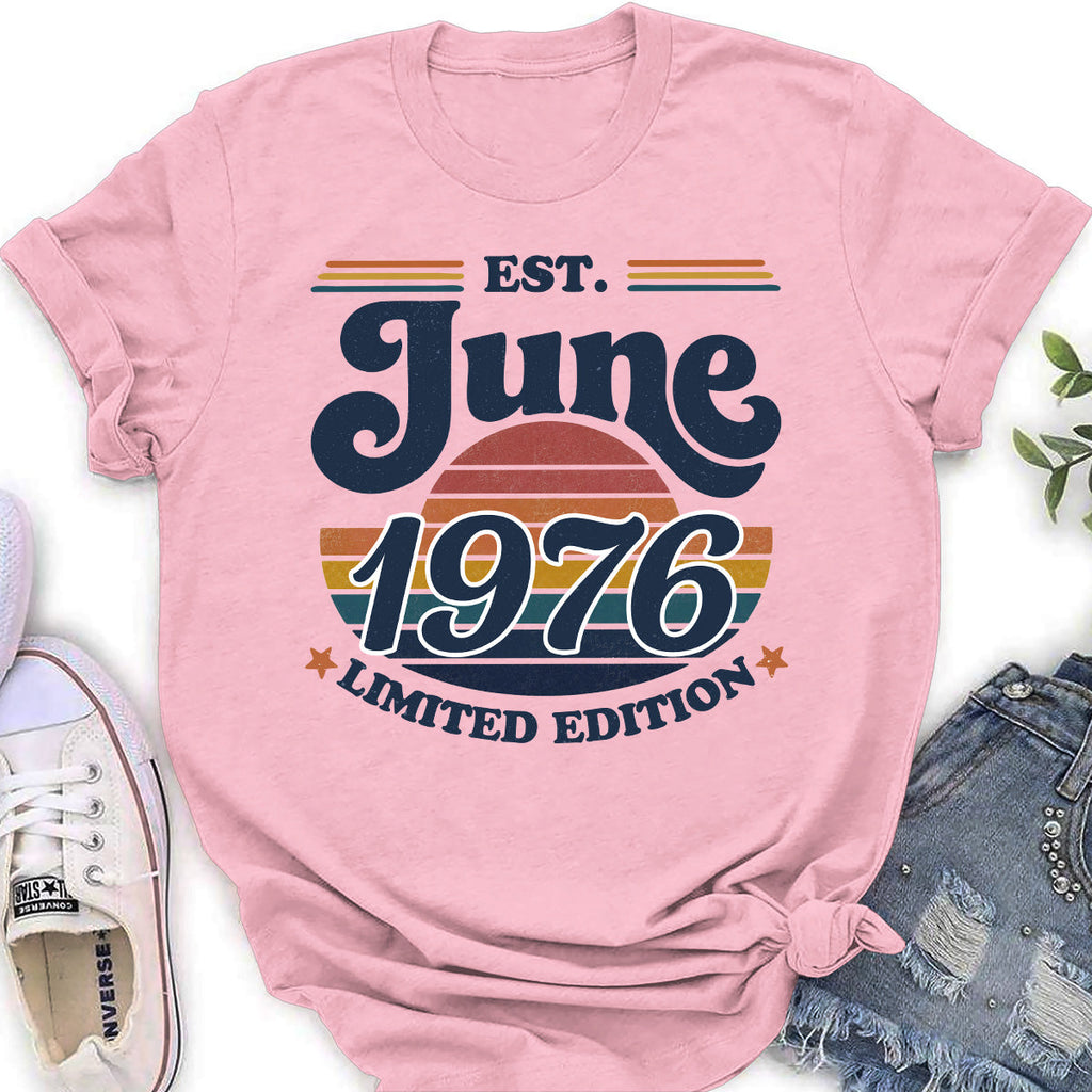 Custom Best Friend, Christmas & Birthday Friendship Keepsake Gift • Happy The Date Of Birth - Personalized Shirt