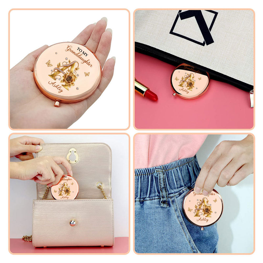 Always Remember You Are In My Heart - Personalized Compact Mirror