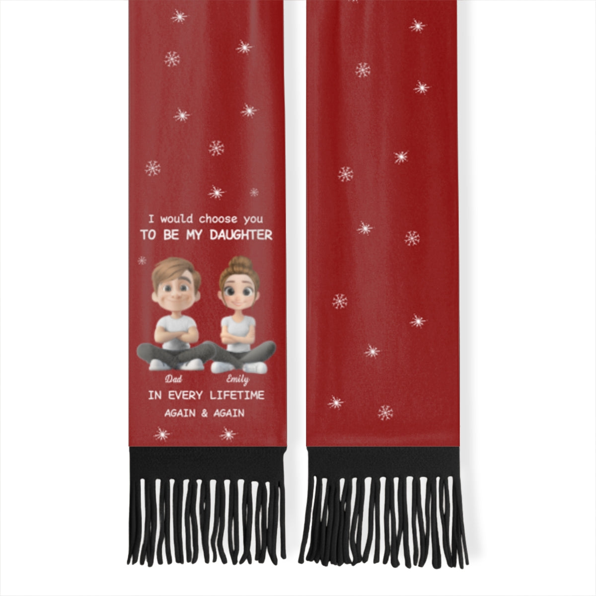 Always Choose You - Personalized Scarf
