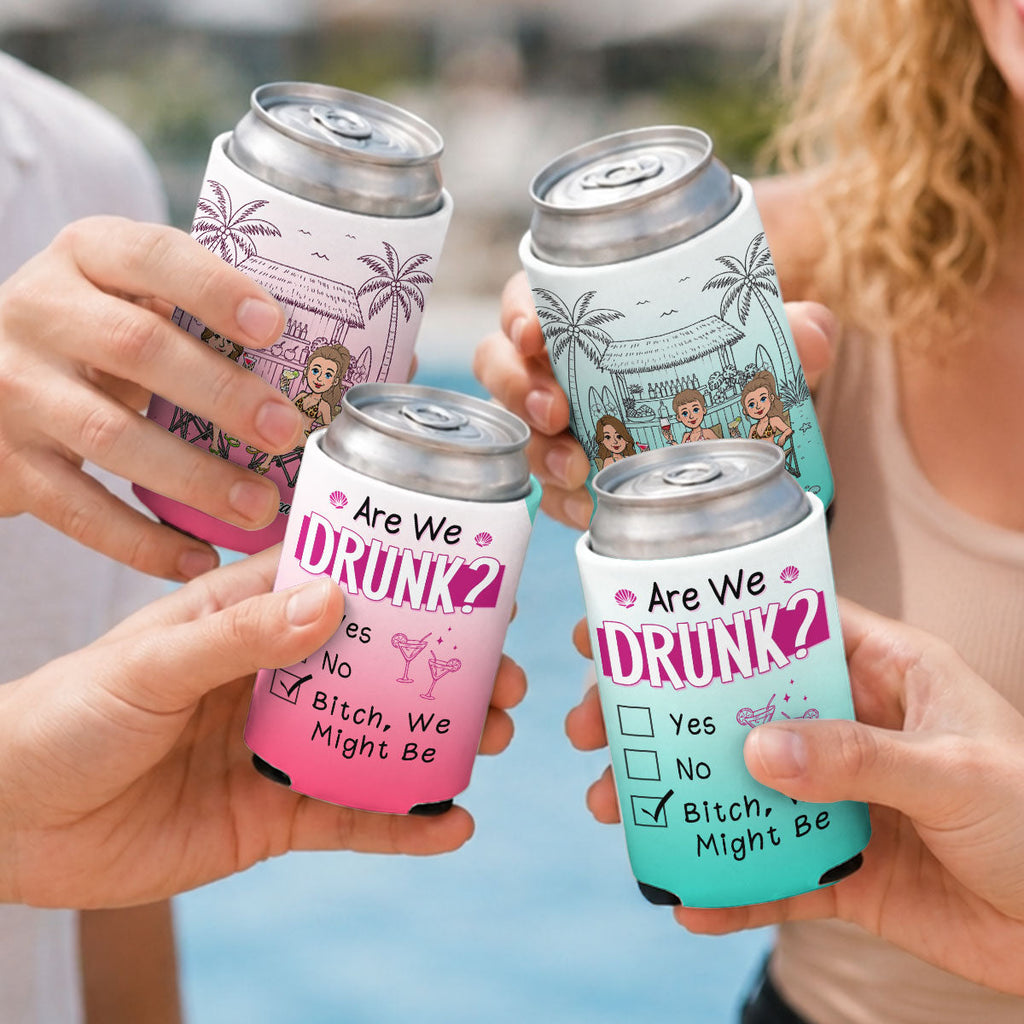 We Might Be - Personalized Skinny Can Cooler
