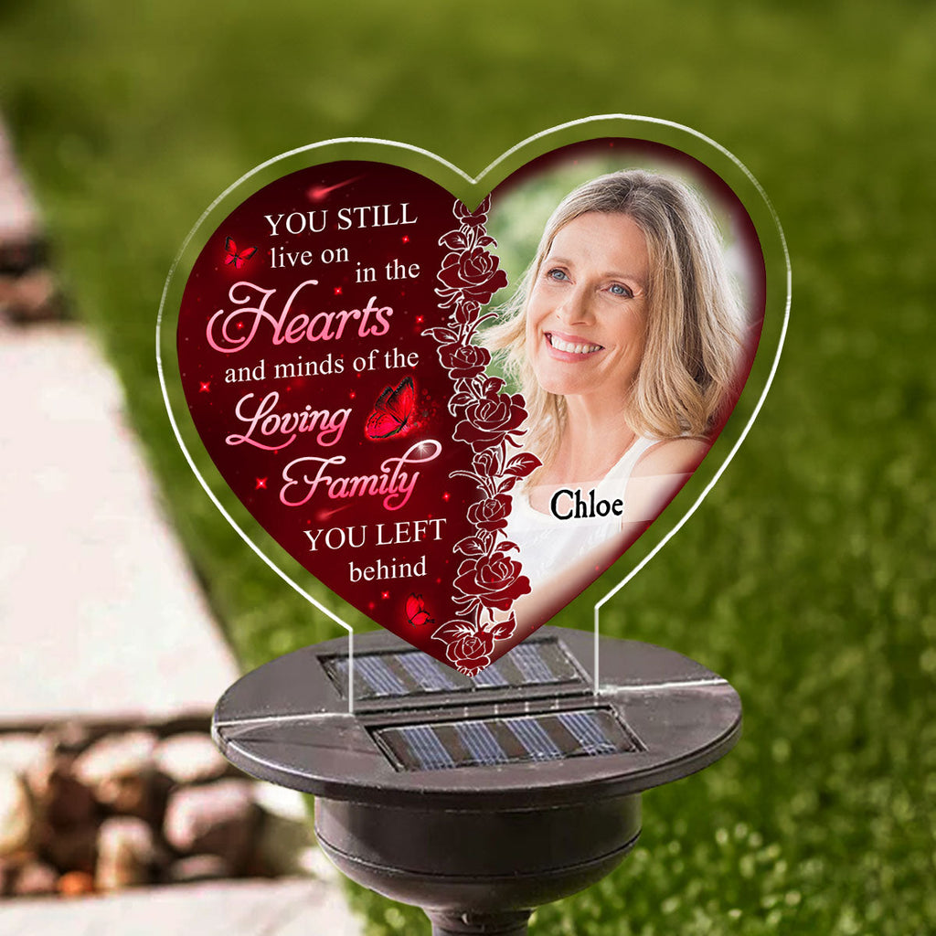 Hearts And Minds - Personalized Solar Light
