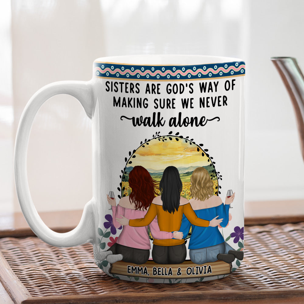 Custom Best Friend, Christmas & Birthday Friendship Keepsake Gift • Our Friendship Is A Treasure I Cherish - Personalized Coffee Mug