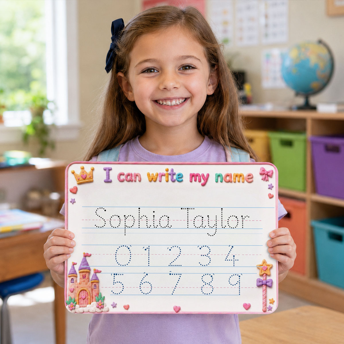 Write My Name - Personalized Acrylic Tracing Board