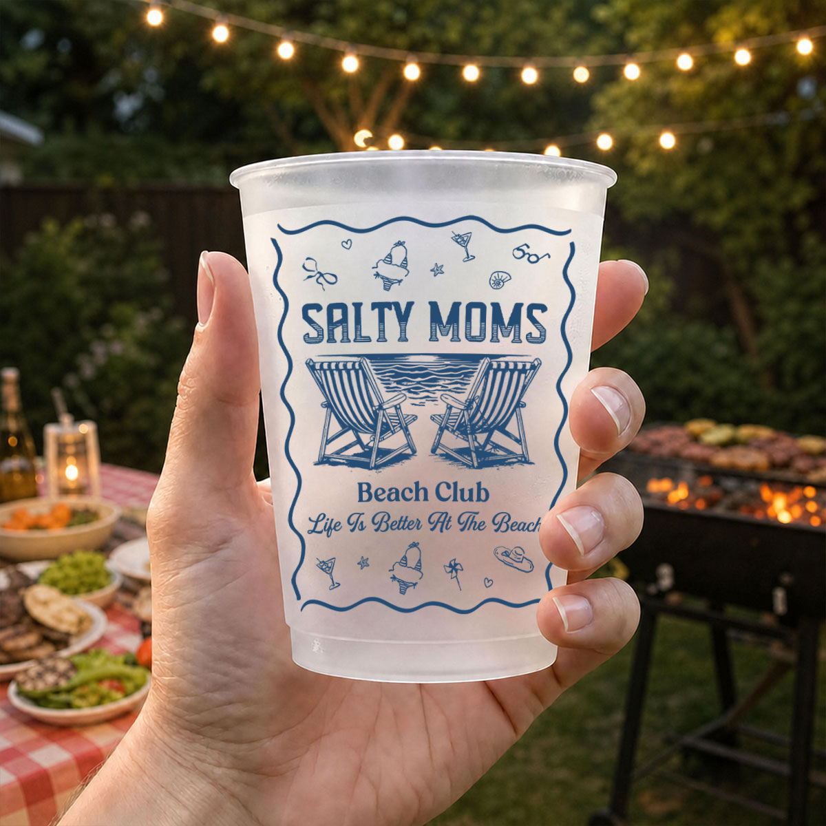 Girls Just Wanna Have Sun - Personalized Frosted Cup
