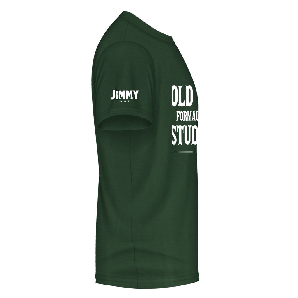 Custom Christmas & Birthday Gift for Dad, Grandpa • Stud Muffin - Personalized Shirt With Design On Sleeve