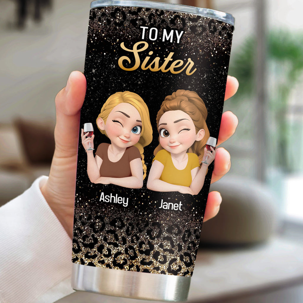 Custom Christmas Birthday Gifts For Best Friend • Bestie On Point - Personalized Tumbler