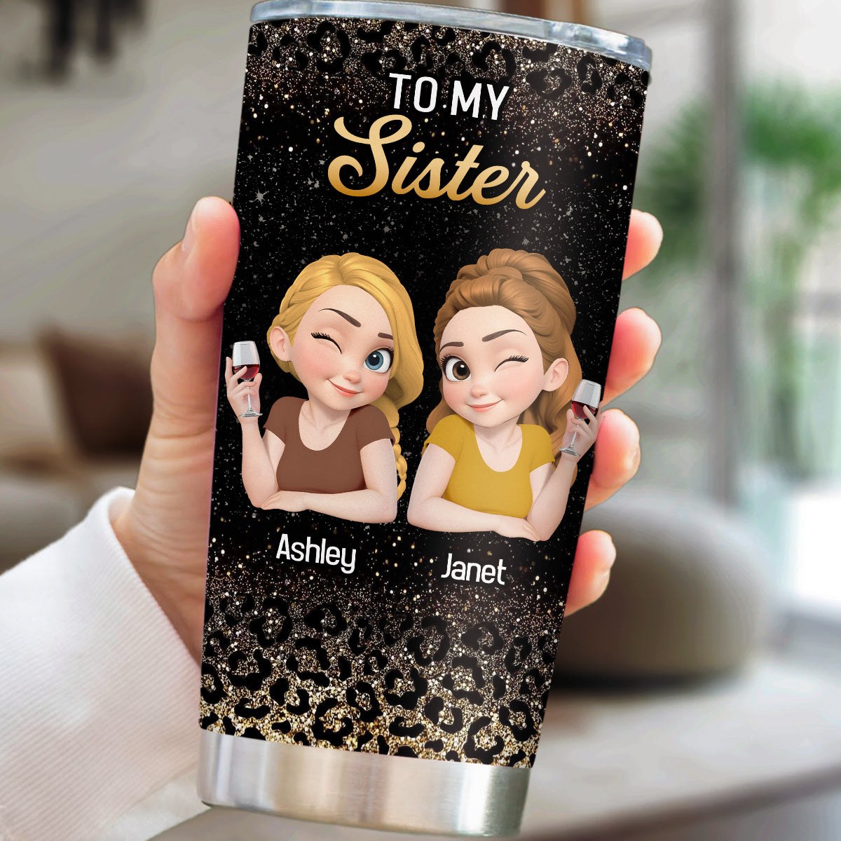 Custom Christmas Birthday Gifts For Best Friend • Bestie On Point - Personalized Tumbler